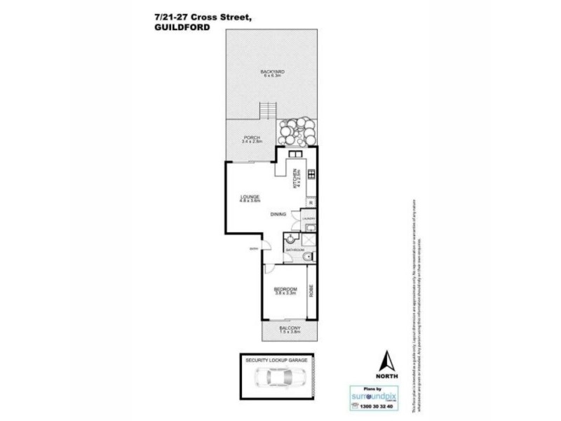 7/21-27 Cross Street, Guildford NSW 2161 Floorplan